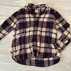 American Eagle plaid flannel shirt